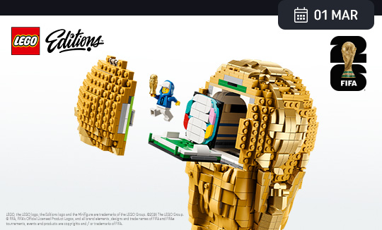 LEGO Editions 43020 FIFA World Cup Official Trophy Set