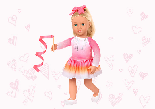 Our Generation Doll Gymnastics Indy