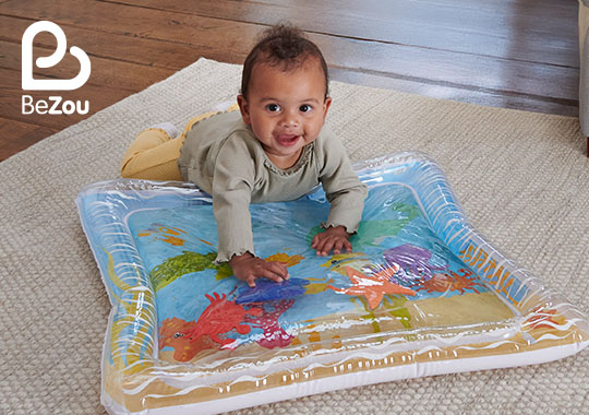 Little Discoveries by BeZou Baby Tummy Time Water Mat