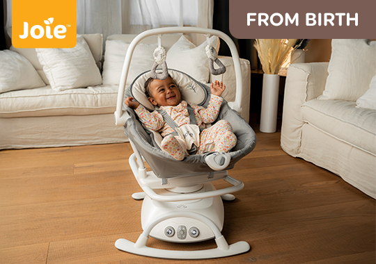 Joie Emeri 2-in-1 Baby Swing and Rocker Fern