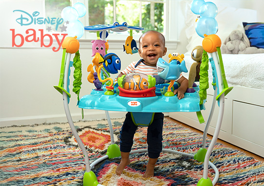 Bright Starts Disney Finding Nemo Sea of Activities Baby Jumper