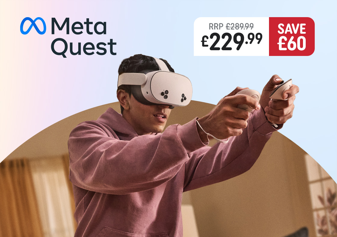 Meta Quest 3S 128GB All-In-One Mixed Reality Headset and Controllers