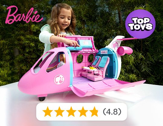 Barbie Dream Plane with Pilot Doll