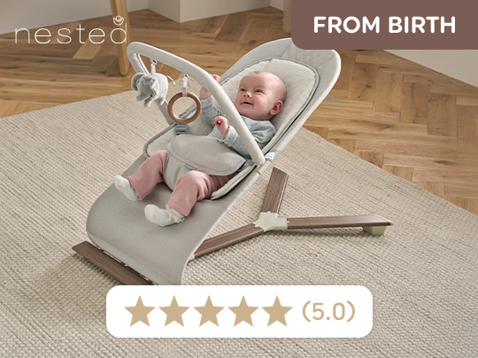 Nested Noa Baby Bouncer Cashmere