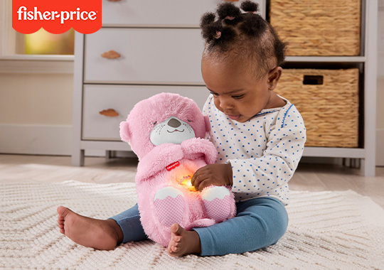 Fisher-Price Soothe n Snuggle Otter Pink