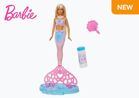 Barbie Bubble Sparkle Mermaid Blonde Doll