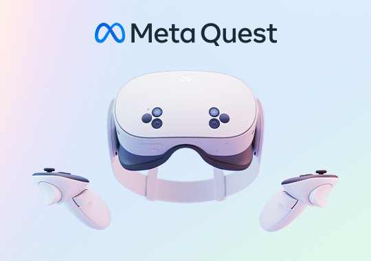 Meta Quest 3S 128GB All-In-One Mixed Reality Headset and Controllers