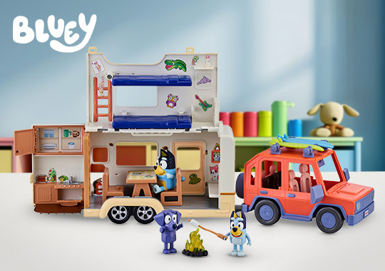 Bluey Playset Ultimate Caravan Adventures