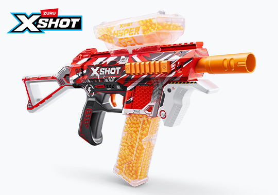 XSHOT by ZURU Hyper Gel Trace Fire Blaster