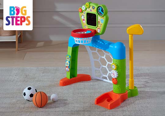 Big Steps 3-in-1 Sport Centre
