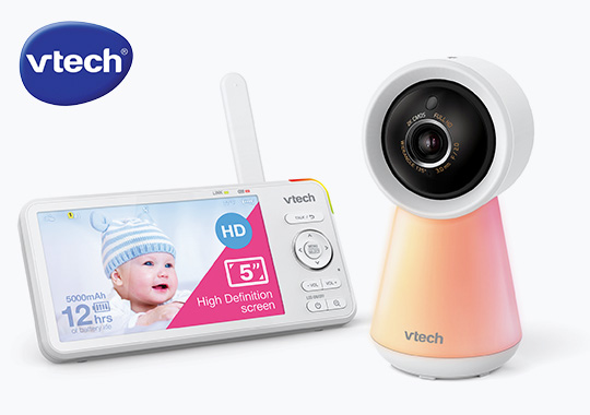 VTech RM5756HD Smart Wi-Fi Video Baby Monitor with 5 Inch Screen