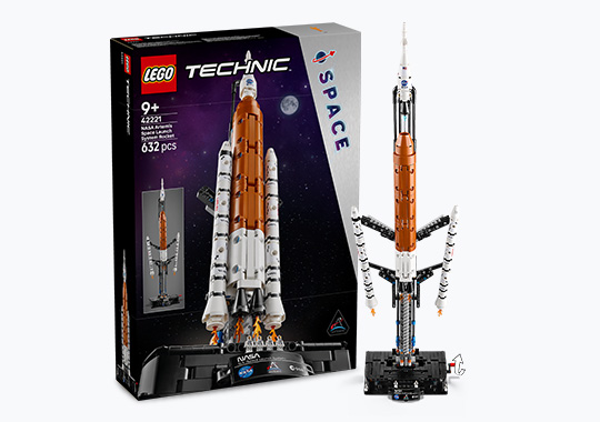 LEGO Technic 42221 NASA Artemis Space Launch System Rocket Set