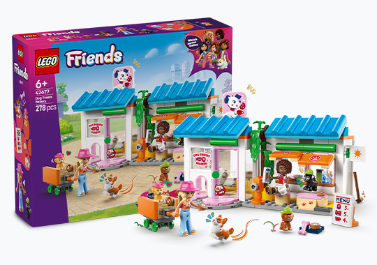 LEGO Friends 42677 Dog Treats Bakery Set