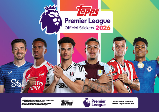 Topps Premier League Official Stickers 2026