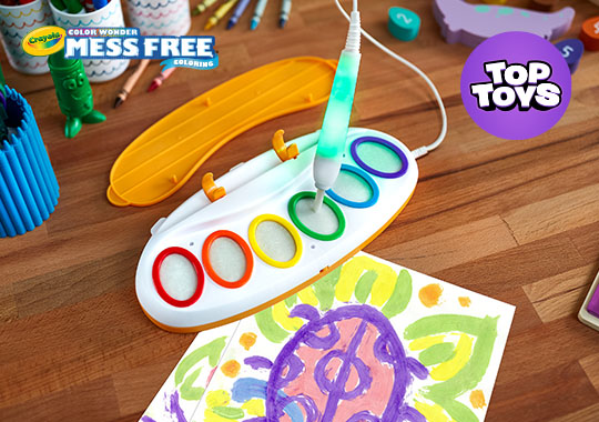 Crayola Colour Wonder Magic Light Brush Set