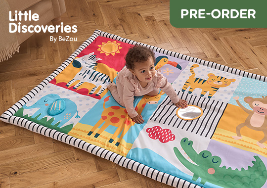 Little Discoveries by BeZou Safari Padded Play Mat