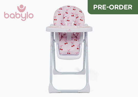 Babylo Hi Lo Convertible High Chair Cherries