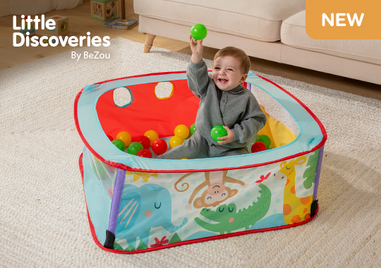 Little Discoveries by BeZou Sensory Safari Ball Pit