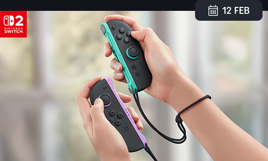 Nintendo Switch 2 Joy-Con Controller Pair - Light Purple/Light Green