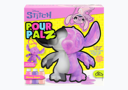 Disney Stitch Pour Palz Angel Paint Set