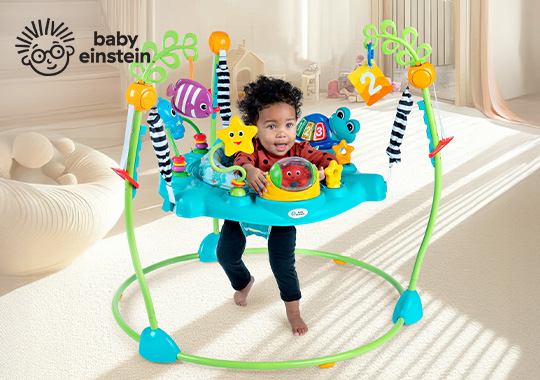 Baby Einstein Ocean Explorers Curiosity Cove 2-in-1 Activity Baby Jumper