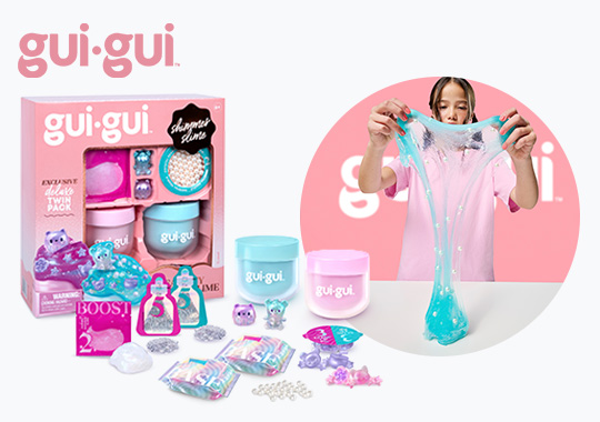 Gui Gui Shimmer Slime Deluxe Twin Pack