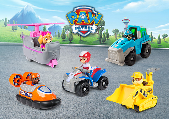 PAW Patrol Basic Vehicles