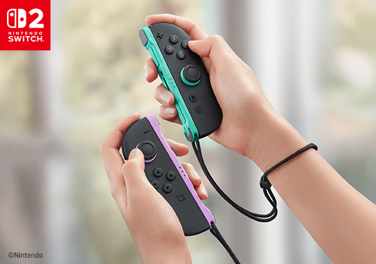Nintendo Switch 2 Joy-Con Controller Pair - Light Purple/Light Green