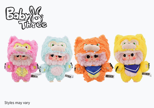 Baby Three X WereBears Character Plush Assortment