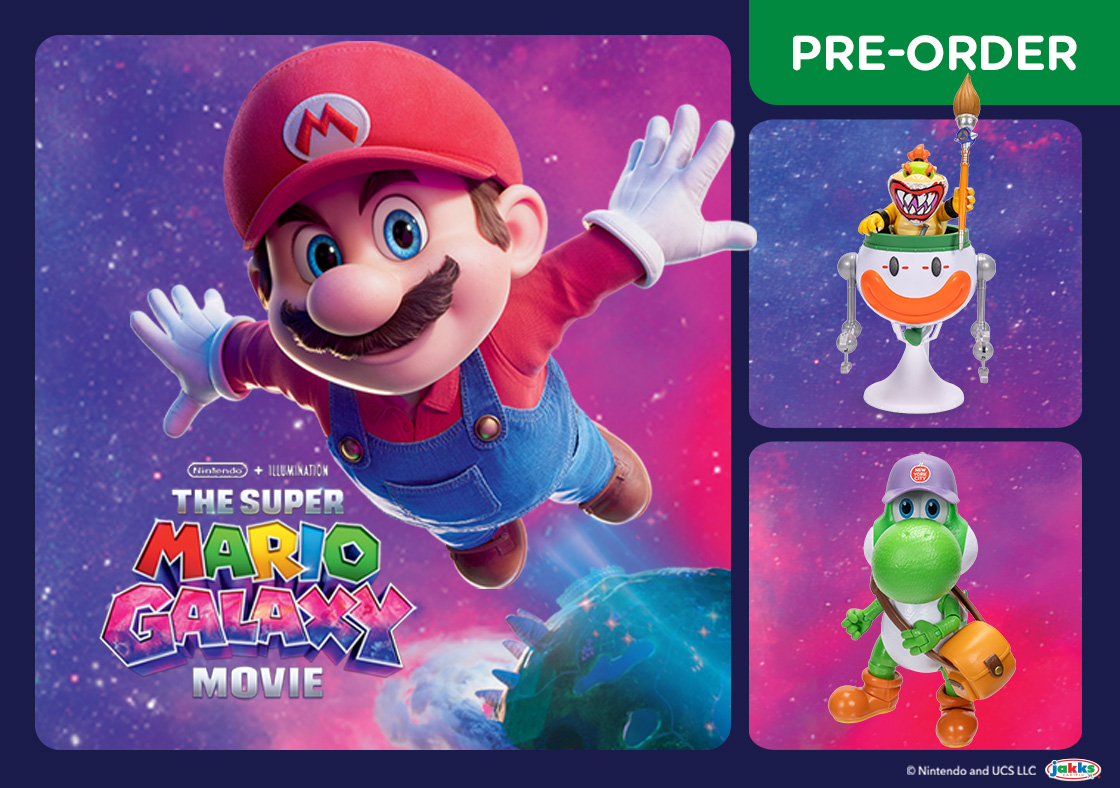 The Super Mario Galaxy Movie toys