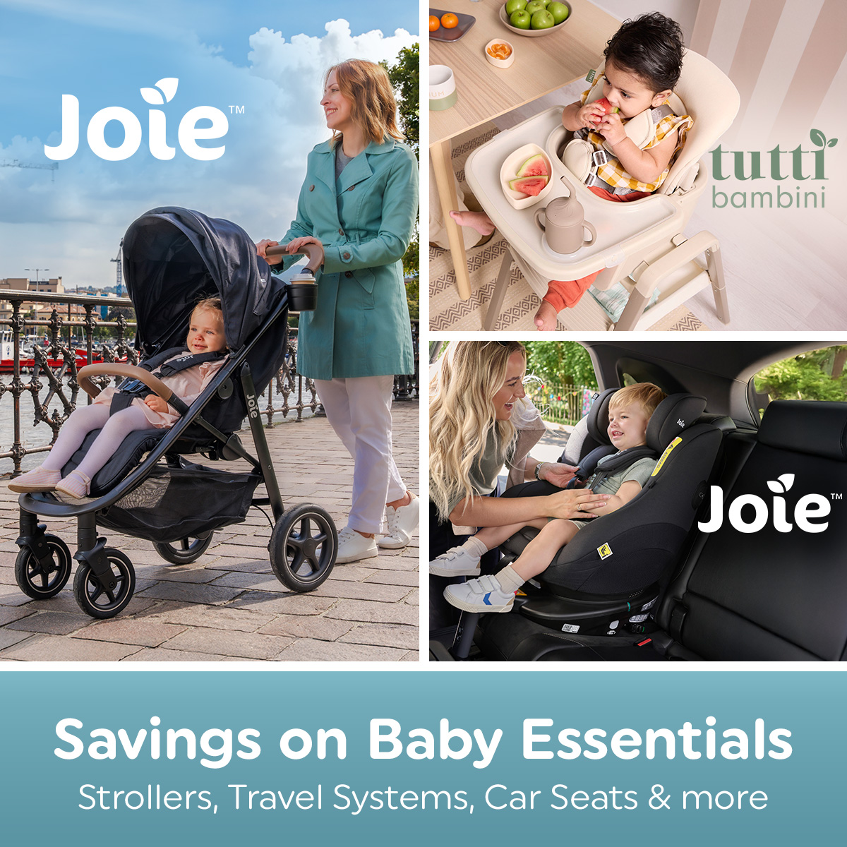 Savings on Baby Essentials