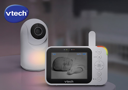 VTech VM4263 Night Light Video Baby Monitor with 3.5 Inch Screen
