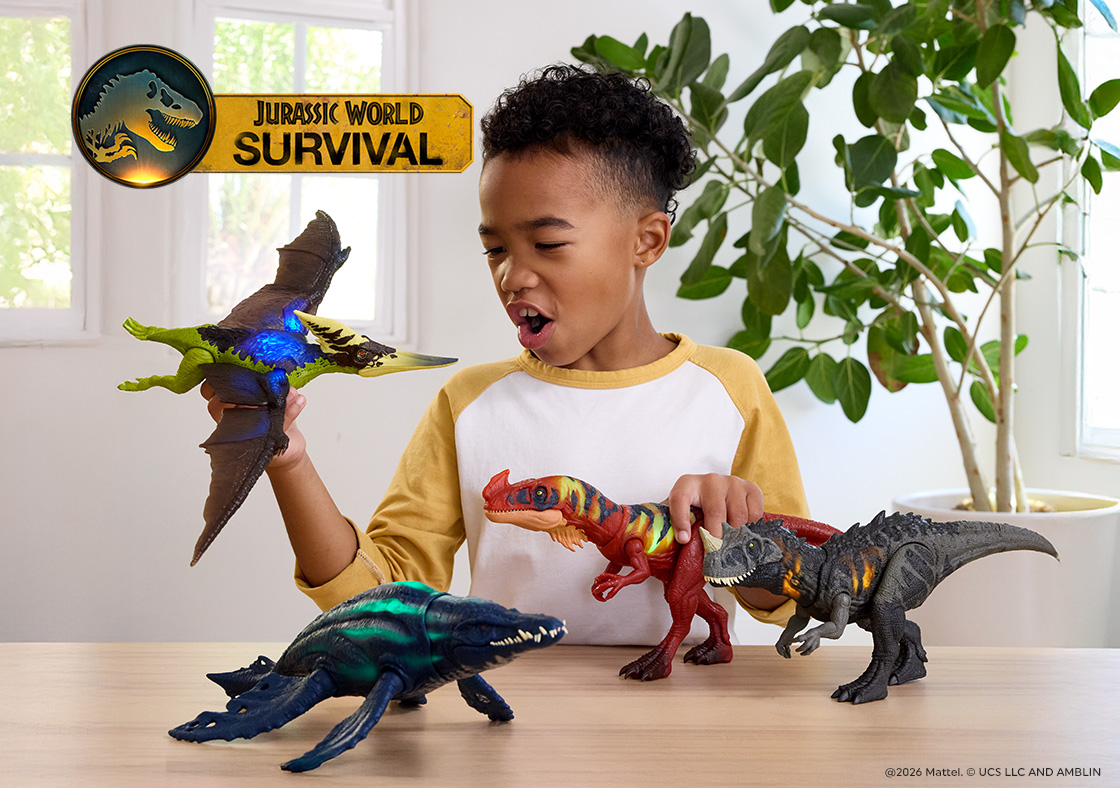 Jurassic World Survival Figures