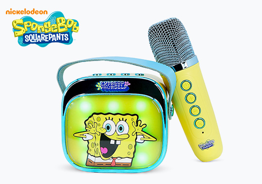 SpongeBob SquarePants LED Light Up Wireless Karaoke Speaker