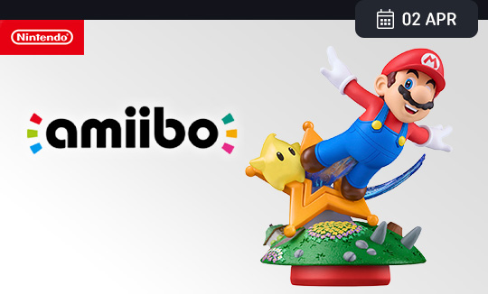 Mario & Luma amiibo (Super Mario Galaxy + Super Mario Galaxy 2)