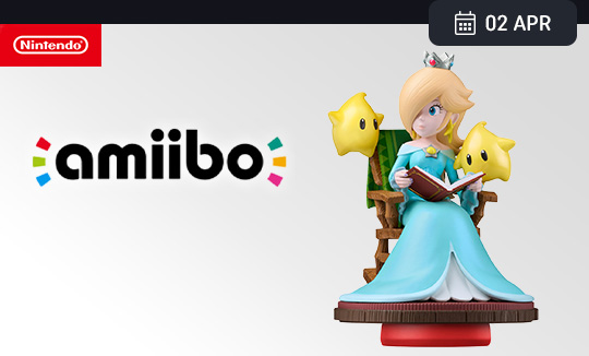 Rosalina & Lumas amiibo (Super Mario Galaxy + Super Mario Galaxy 2)