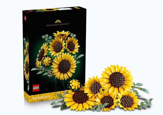 LEGO Botanicals 11502 Sunflower Bouquet Set for Adults
