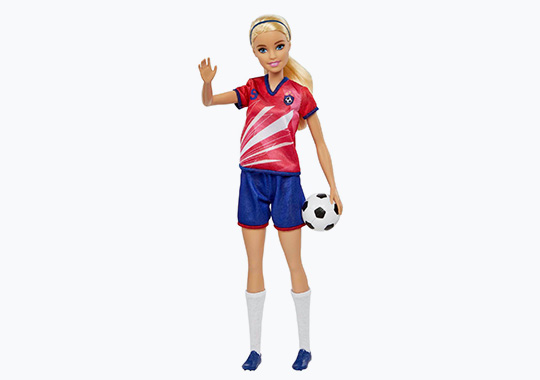 Barbie Careers Football Player Doll