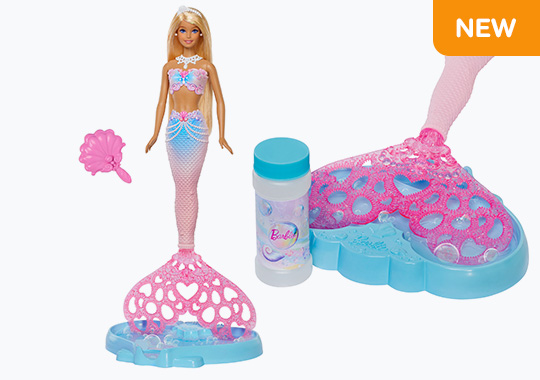 Barbie Bubble Sparkle Mermaid Blonde Doll