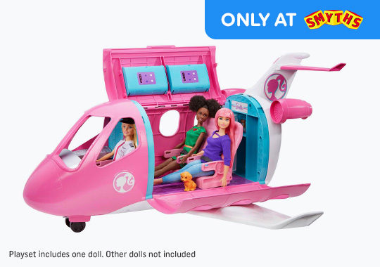 Barbie Dream Plane with Pilot Doll