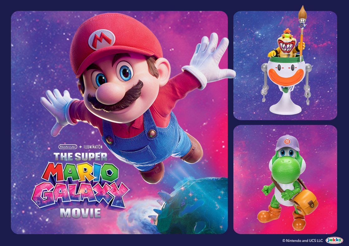 The Super Mario Galaxy Movie Toys