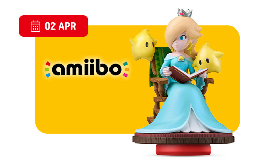 Rosalina & Lumas amiibo (Super Mario Galaxy + Super Mario Galaxy 2)