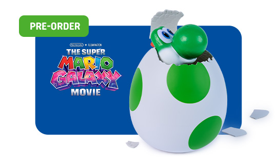 Nintendo The Super Mario Galaxy Movie Hatchin Yoshi Interactive Egg