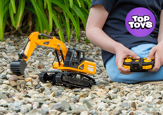 1:24 Remote Control Construction Excavator & Dump Truck
