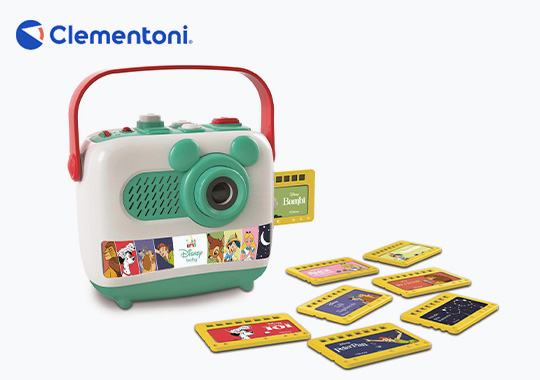 Clementoni Disney Baby Storytime Projector with 7 Stories