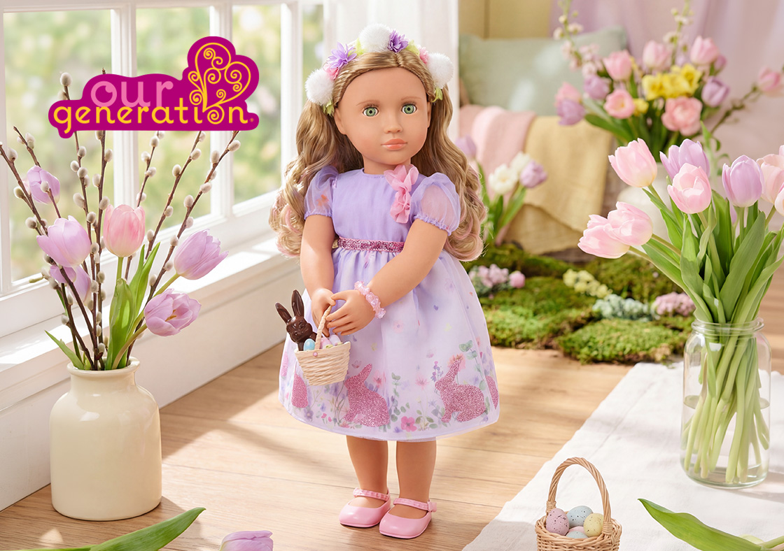 Our Generation Limited Edition Easter Doll Blossom