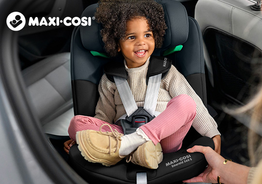 Maxi-Cosi Emerald 360° S i-Size ISOFIX R129 Car Seat Tonal Black