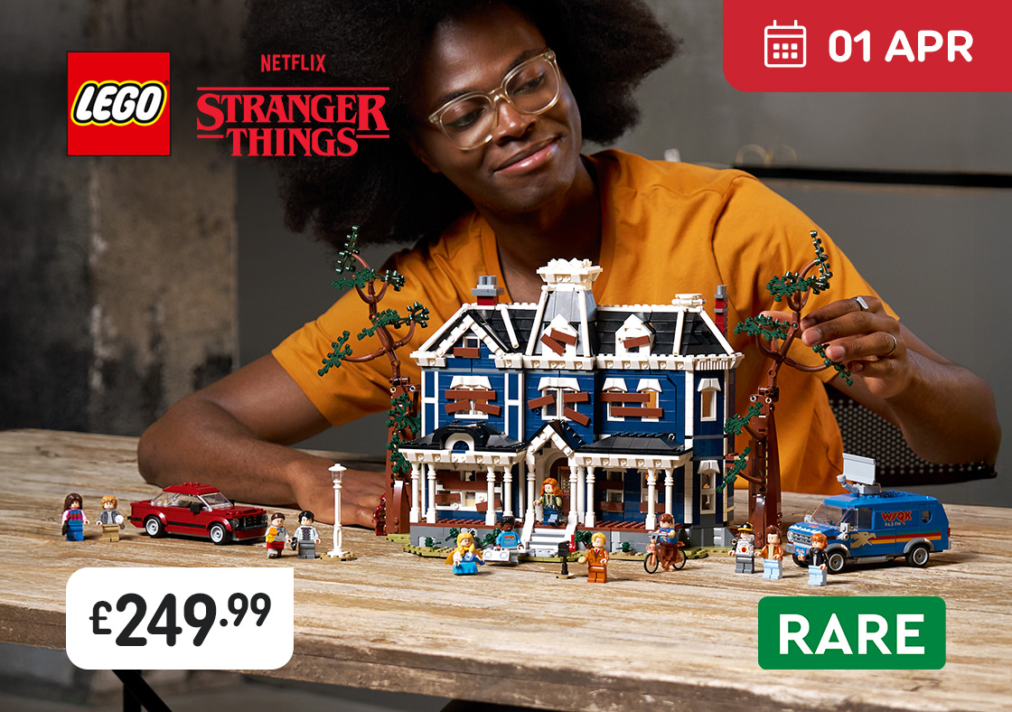 LEGO Icons 11370 Stranger Things The Creel House Set for Adults