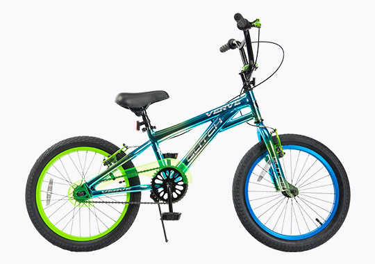 18 Inch Glitch Bike Metallic Blue