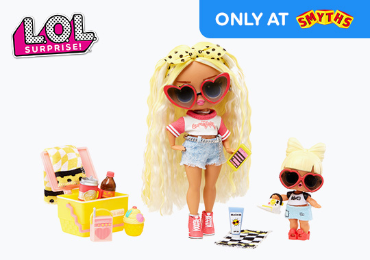 L.O.L. Surprise! Tweens Babysitting Party Dolls Rae Sands and SPF Q.T.